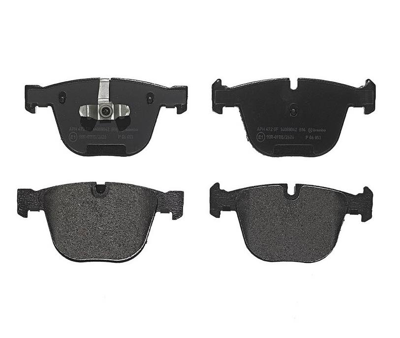 BMW Disc Brake Pad Set - Rear (Low-Met) 34216793025 - Brembo P06053